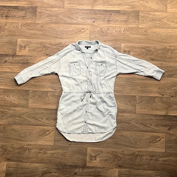 Banana Republic Light Blue Denim Dress - Picture 3 of 8